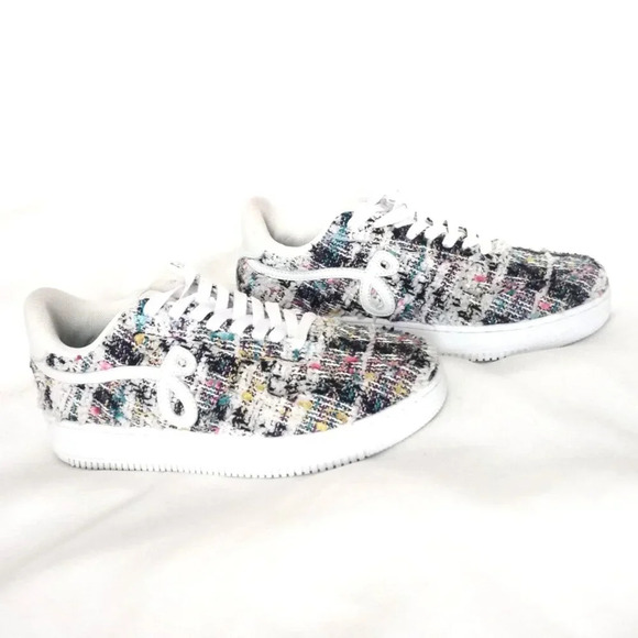 John Geiger GF-01*LIMITED EDITION*tweed boucle sneakers EUC - Picture 1 of 9